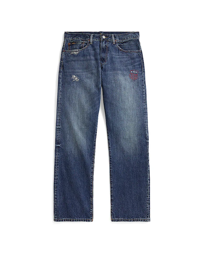 Jeans Straight Fit azul 30/L32 - Ralph Lauren - FashionsVida