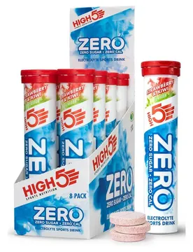 Scatola Di Compresse Zero Fragola E Kiwi 8 Unità White / Blue