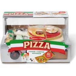 Melissa & Doug - Mostrador Pizzería Madera Melissa & Doug