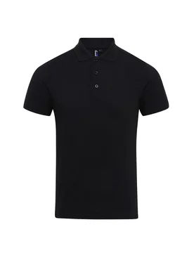 Mens Coolchecker Plus Pique Polo With Coolplus (Black) - Size 6xl - Premier - FashionsVida