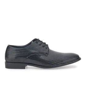 Scarpe Stringate Nere 22617 41 - Longford - FashionsVida