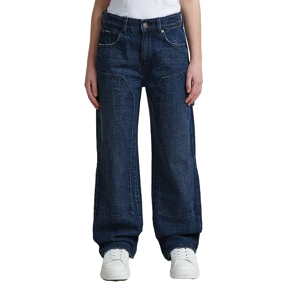 Jeans Bowey 3d Carpenter Loose Fit Medium Blue 10 Anni - G-Star - FashionsVida