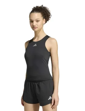 Maglietta Senza Maniche Adi365 Running Added Support Black XS