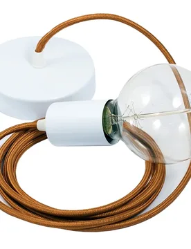 Cables Suspension Luminaire Rm22 2 M Whiskey / White One Size - Creative - FashionsVida
