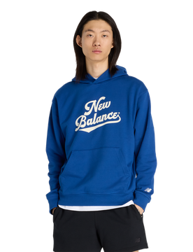 Athletics Legacy Hoodie Uomo - Felpe con cappuccio Blu - Taglia XXL - Jersey di cotone XXL