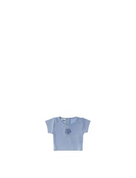 IDO T-shirt girocollo CELESTE 6A