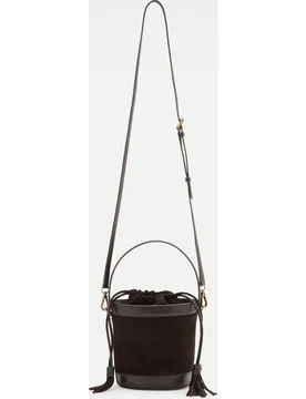 Bolso cubo en piel con perforados - Lloyd's - FashionsVida
