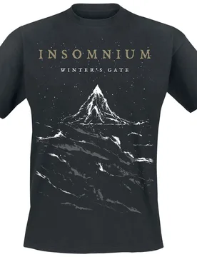 T-Shirt - Winter's Gate - XL bis XXL - für Männer - Größe XXL - schwarz - EMP exklusives Merchandise! - Männer - male - Insomnium - FashionsVida
