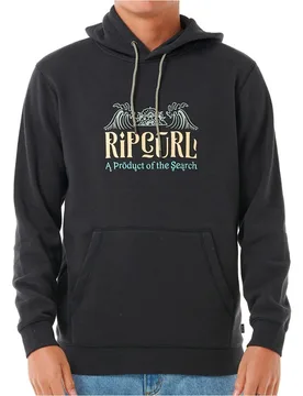 Down the line sudadera hombre Negro (L) - Rip curl - FashionsVida