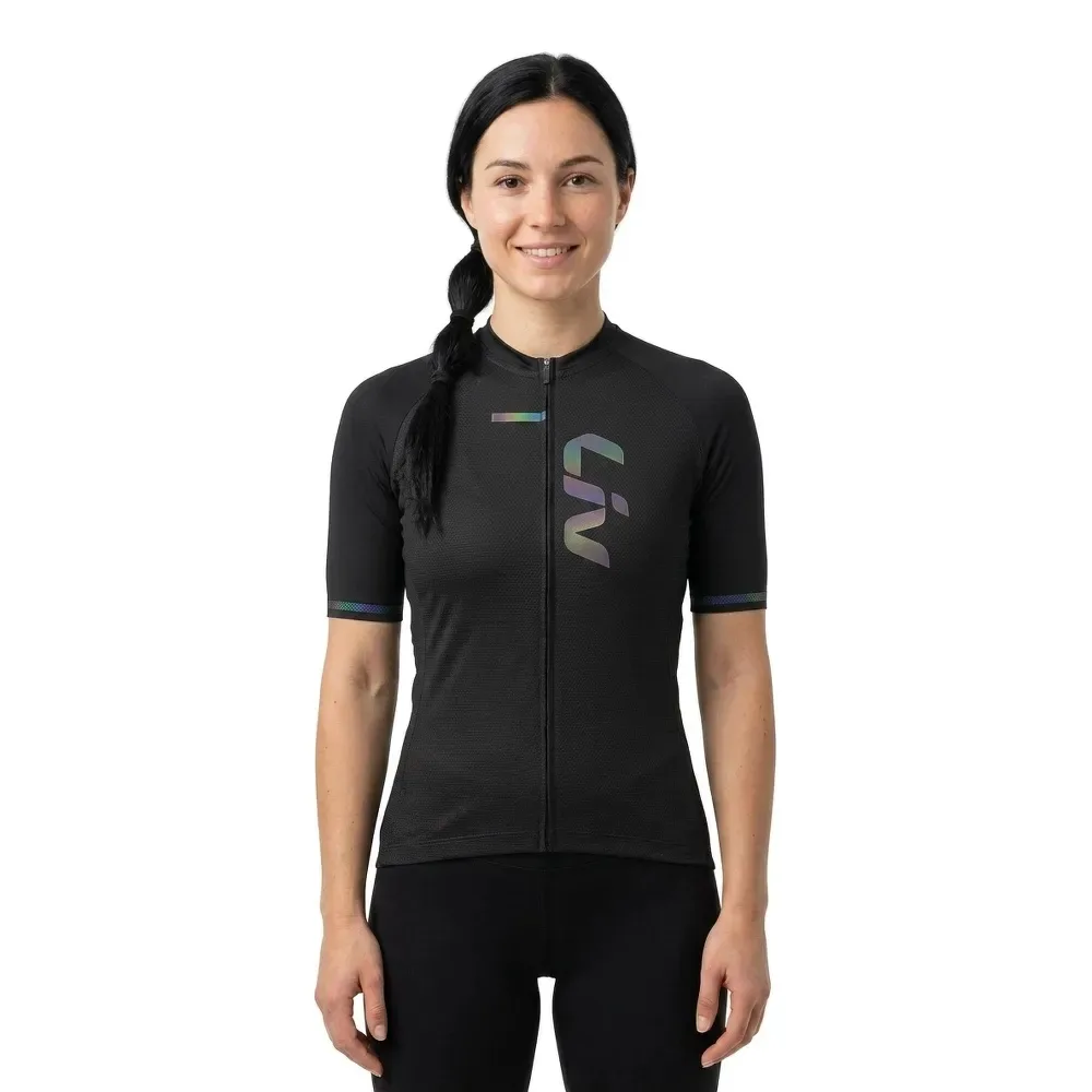 Maglia A Maniche Corte Race Day Black - Liv - FashionsVida