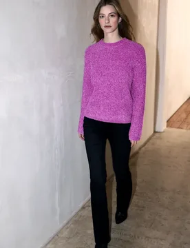 Street One Chenille Pullover female Pink - Street One Studio - FashionsVida