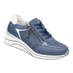Bequem-Keilsneaker "Daniela" blau 38 Damen