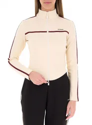 Guess Felpa con zip CREMA L