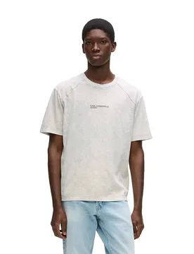 T-shirt à Manches Courtes A1m17003 Slim Fit Micro Chip L - Karl Lagerfeld Jeans - FashionsVida