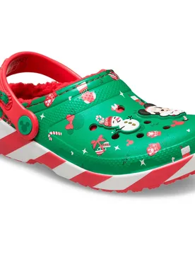 Zoccoli Mickey Xmas Lined Classic Multi EU 29-30 - Crocs - FashionsVida