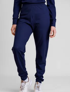 Women's Soft Waffle Jersey Joggers Pants in Navy Size: 16 - Navy - Size: 16 - Enorsia - FashionsVida