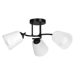 Plafonnier Aje-alma 3p Chrome One Size