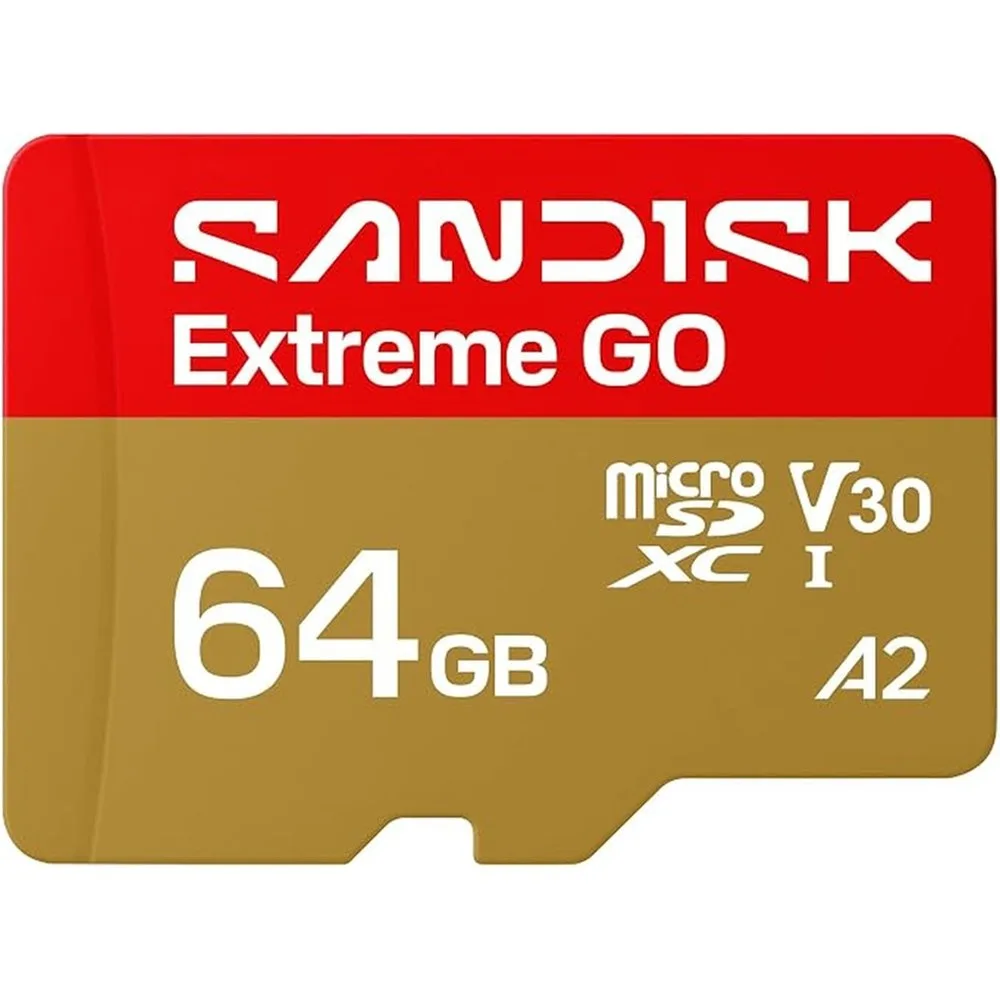 Tarjeta de memoria MicroSDXC Extreme GO 64GB - Sandisk - FashionsVida