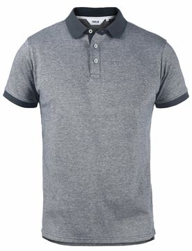 Solid Camiseta 'Panos' azul