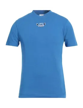 T-shirts Herren Blau L,M,XL,XS,XXS Herren - OFF-WHITE™ - FashionsVida