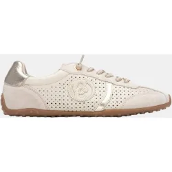 Zapatillas básicas de mujer de piel con cordones