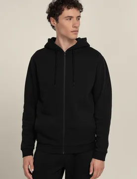 Faaborg Mens Zip-Through Hoodie - Larsson & Co - FashionsVida