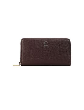 Billetera METALLIC SOFT rojo oscuro