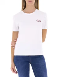 T-shirt girocollo LIU JEANS BIANCO S