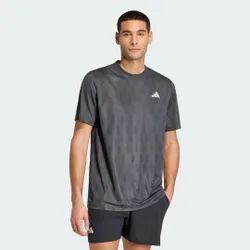 T-SHIRT CLUB TENNIS CLIMACOOL GRAPHIC L Carbon / Black