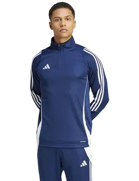 Sweat à Demi-zip Tiro24 Team Navy Blue 2 / White S - Adidas - FashionsVida