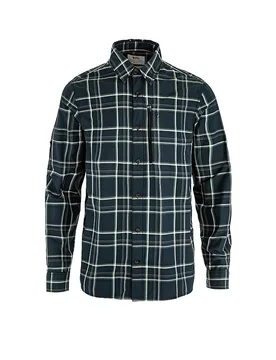 Chemise de randonnée outdoor Abiskos bleu marine L - Fjällräven - FashionsVida