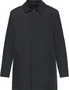 Parka imperméable avec gilet amovible - Climate Shell Carcoat Jacket Black Jet en Softshell - Taille L - Noir - Knowledge Cotton Apparel - FashionsVida