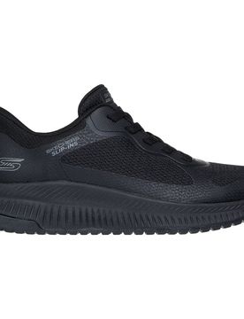 Bobs Squad 4 - Staple Look Damen Slipper, schwarz, Größe 38 38