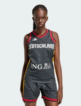 Maglia da trasferta da Basket DBB Donna LT Grey Six - Adidas - FashionsVida
