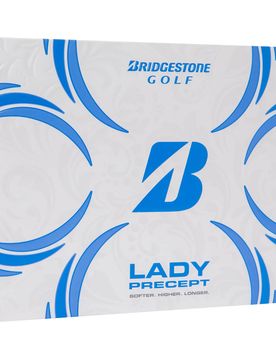Golfbälle Precept Lady - 12er Pack, weiss