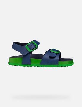 Schuhe Ghita Junge Avioblau/grün 31 Avioblau/grün