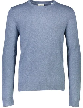 Ecovero L/S o-neck knit male - S - FashionsVida