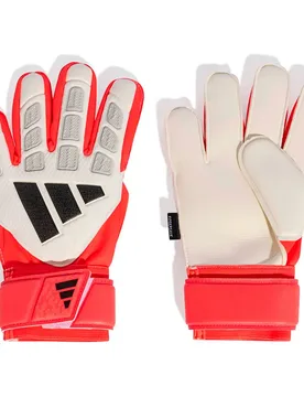 Gants De Gardien De But Junior Predator Match Fingersave White / Lucid Red / Black 4.5 unisex - Adidas - FashionsVida