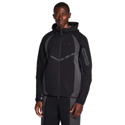 Tech Fleece Herren Kapuzenpullover - Schwarz - Größe XL - Poly Fleece Black XL
