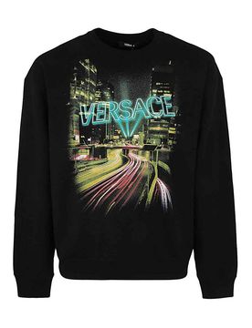 Versace Felpa con stampa