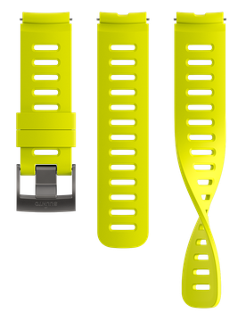 Suunto 22mm Dive 1 Silicone Strap Lemon Yellow S+M