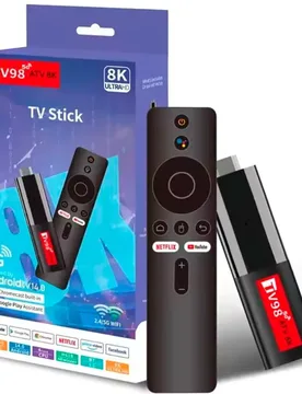 Lecteur Multimédia Tv98 Atv Mini 8k H618 2gb/16gb Wifi Dual Android 14-android Tv Black One Size unisex - TX - FashionsVida