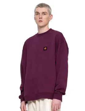 Sweat-shirt Classic Label Beetroot S
