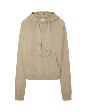 Para mujer. PL581451 Sudadera Falista (XS), Casual, Algodón Orgánico, Sostenible