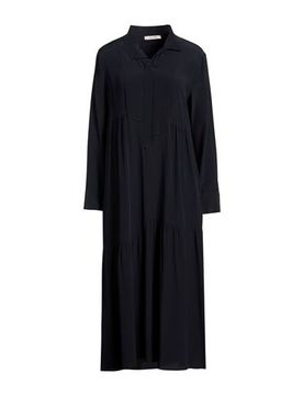 Midi-Kleid Damen Nachtblau 4,5 Damen