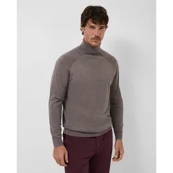 Jersey lana de hombre cuello cisne