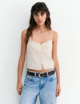 Top Stile Lingerie In Lino