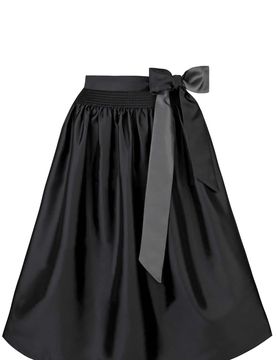 Dirndlschürze Aluna (schwarz, Gr. 3 (46-50)) von für Damen, Dirndlschürzen, 100% Polyester
