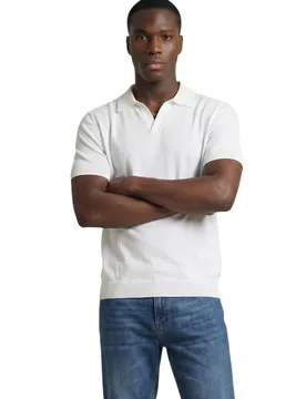 Yos Herren Polo Weiß 517077