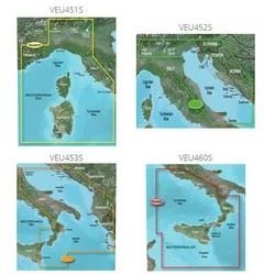 Veu452s-adriatic Sea North Coast Card Marine Charts One Size unisex